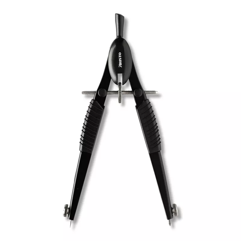 ARISTO Black Edition Precision Drawing Compass Black, 1 Piece (AR55778-25)