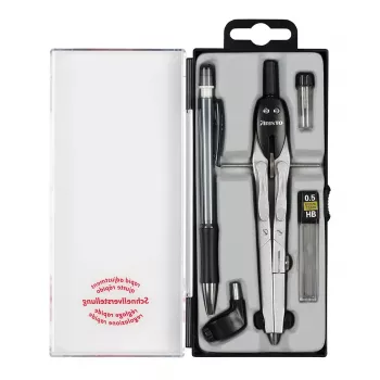 ARISTO Precision Drawing Compass Black (AR80084)