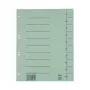 Bene 100 Trennblätter Green A4 Cardboard Dividers 11-Hole 160 g/m²