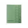Bene Organizer Folder 12 Compartments Green A4