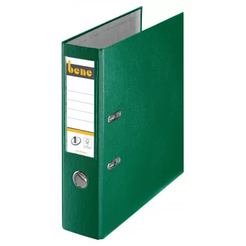 Bene Lever Arch File A4 80 mm Green PP Plastic