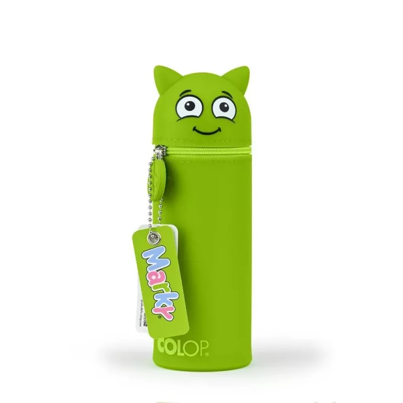 COLOP MARKY Pencil Case Green Retail