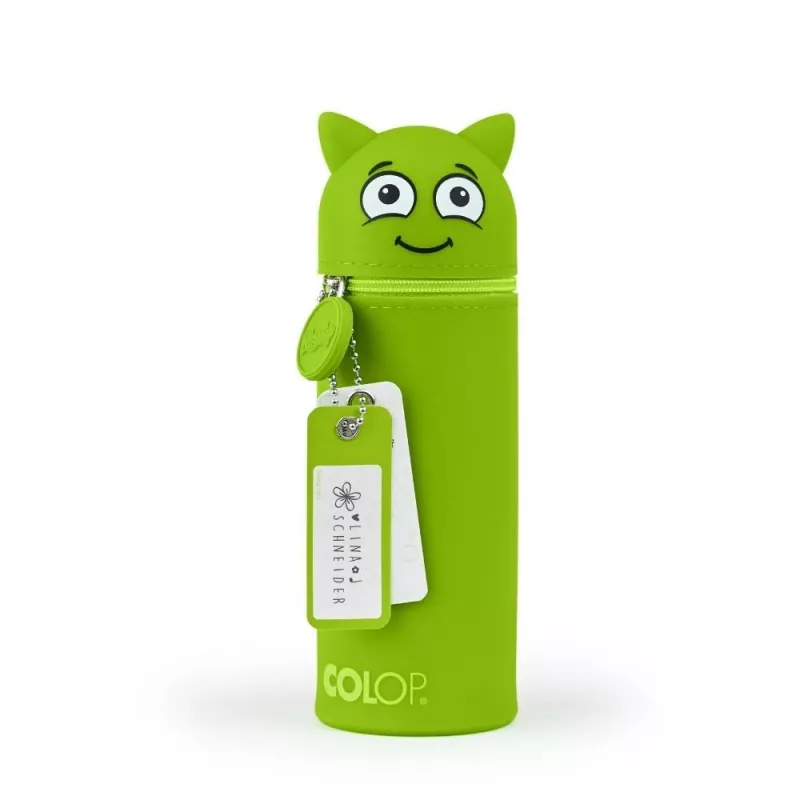 COLOP MARKY Pencil Case Green Retail