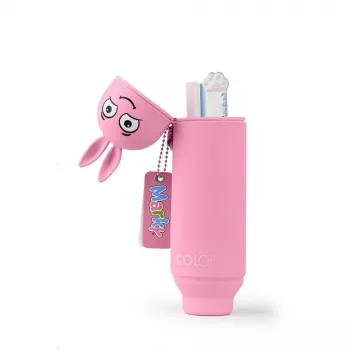 COLOP MARKY Pencil Case Pink
