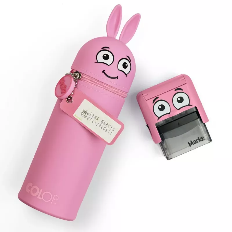 COLOP MARKY Pencil Case Pink