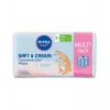 NIVEA Baby Soft & Cream drėgnosios servetėlės mažyliams 4x57