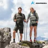 Komperdell FX L Carb Vario Approach Compact sudedamos trekingo lazdos, 4 dalių aliuminis 7075-T6 ir anglies pluoštas, FX Lite sulankstymo mechanizmas, Powerlock 3.0