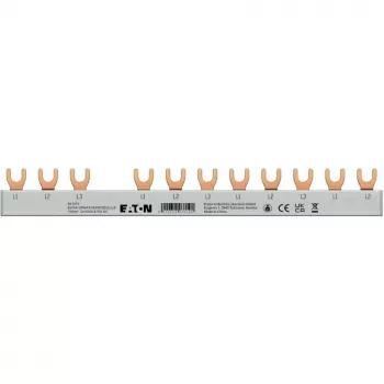 EATON EVGK-3PHAS/N/8MODUL/LS 501070 Fazinis šyninis tiltelis 3 fazės 10mm² Šakutė 4+8TE 1