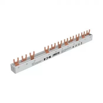 EATON EVGK-3PHAS/N/8MODUL/LS 501070 Fazinis šyninis tiltelis 3 fazės 10mm² Šakutė 4+8TE 1