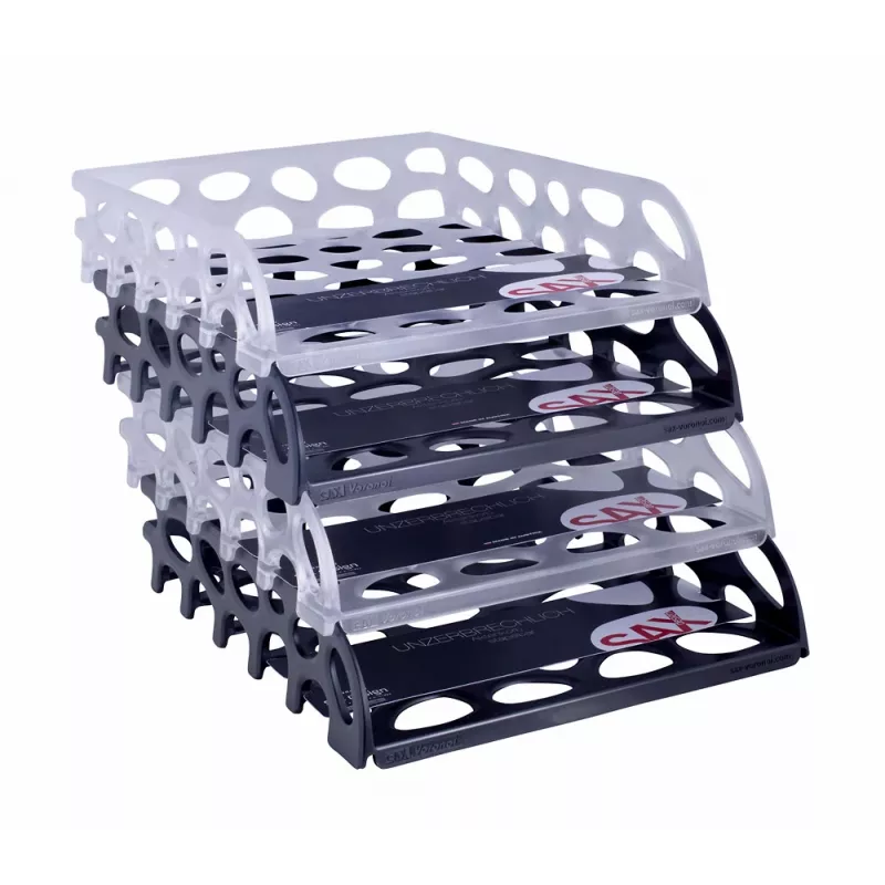 SAX Voronoi Letter Tray Black DIN C4