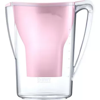 BWT Aqualizer Home 125557844 Pink vandens filtro ąsotis su 1 magnio mineralizuotu filtro kasetė