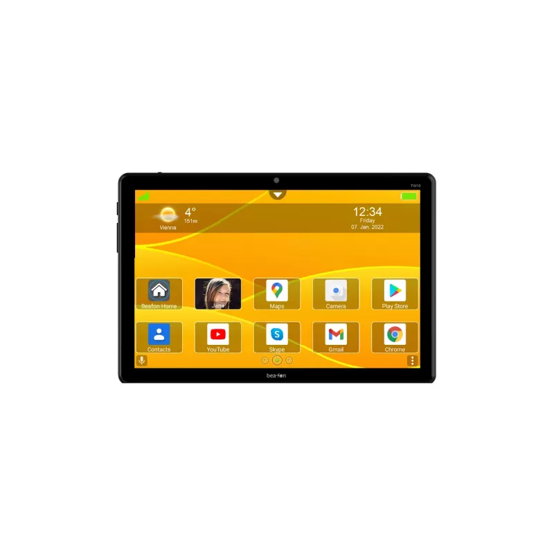 Bea-fon TAB-Lite TW10 - Planšetė - Android 11 - 32 GB - 25,7 cm (10,1 colio) - Juoda