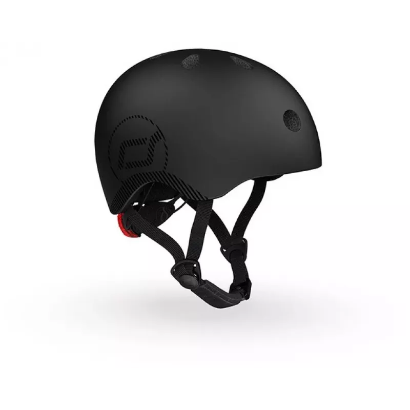 Scoot & Ride Kask M-L Black