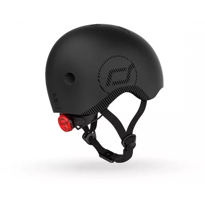 Scoot & Ride Kask M-L Black