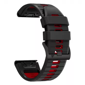 TECH-PROTECT ICONBAND PRO Garmin Fenix 3 / 5X / 3HR / 5X Plus / 6X / 6X Pro / 7X Black/Red