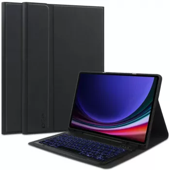 Tech-Protect SC Pen + Keyboard Case, Samsung Galaxy Tab S9 / S9 FE / S10 FE / S10 Lite, juoda