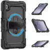 Tech-Protect Solid360 Dėklas Samsung Galaxy Tab A9+/A11+ PLUS 11.0 X210/X215/X216/X230/X235/X236, Juodas