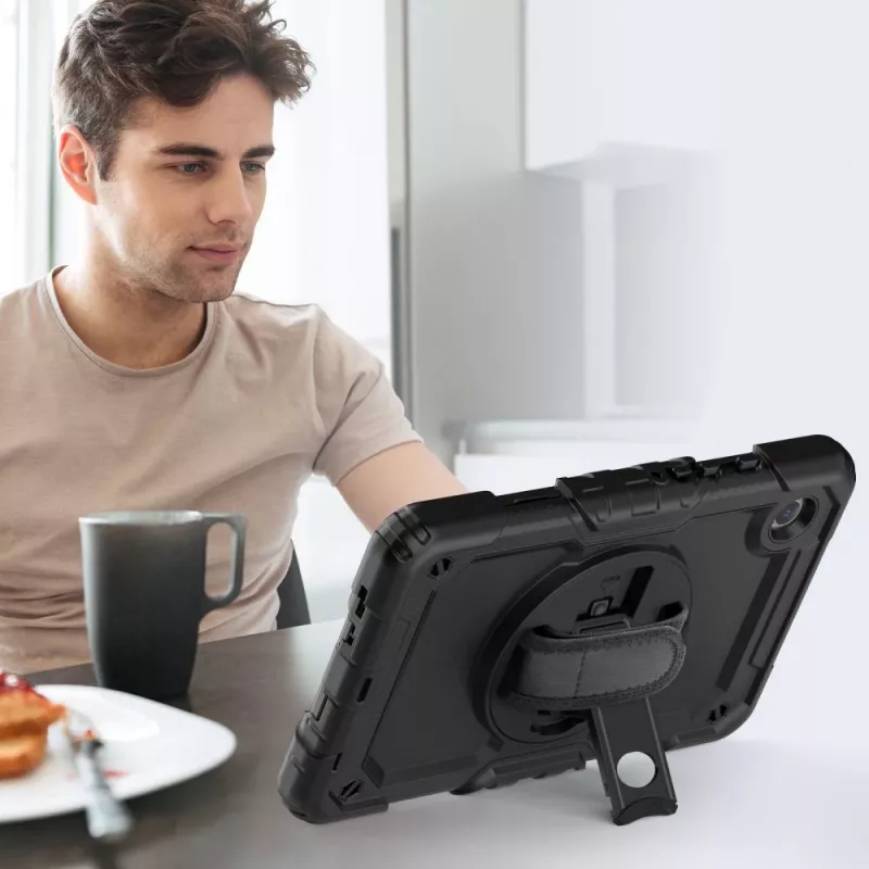 Tech-Protect Solid360 Dėklas Samsung Galaxy Tab A9+/A11+ PLUS 11.0 X210/X215/X216/X230/X235/X236, Juodas