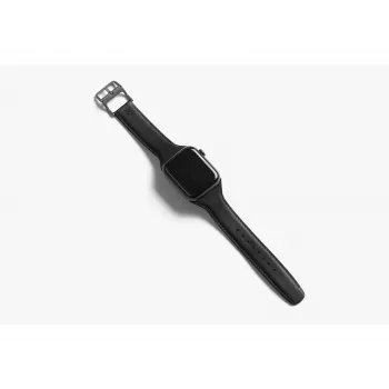Bellroy Classic Leather Band for Apple Watch, Black, 40mm, 41mm, 38mm, 42mm (Series 10/11)