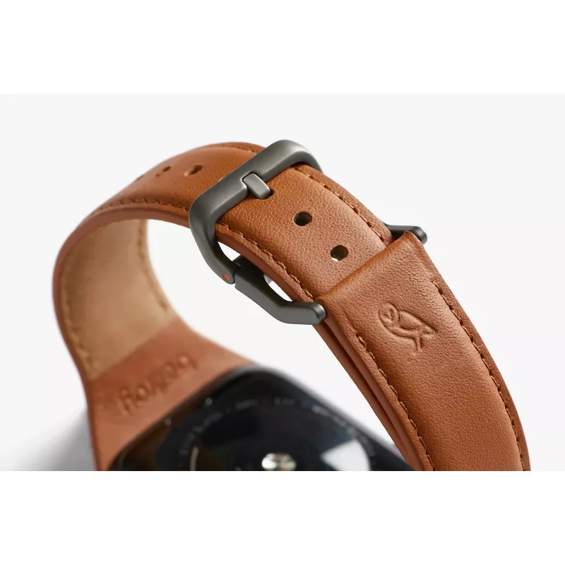 Bellroy Classic Leather Band for Apple Watch, Brown, 42mm, 44mm, 45mm, 46mm, 49mm
