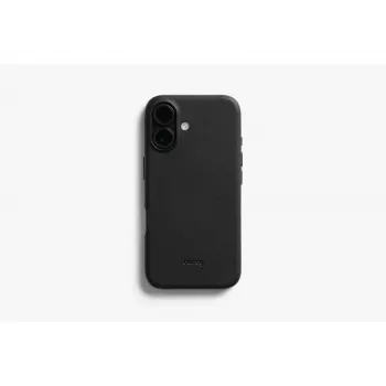 Bellroy Leather Case for iPhone 16, Black