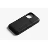 Bellroy Leather Card Case for iPhone 16, juoda