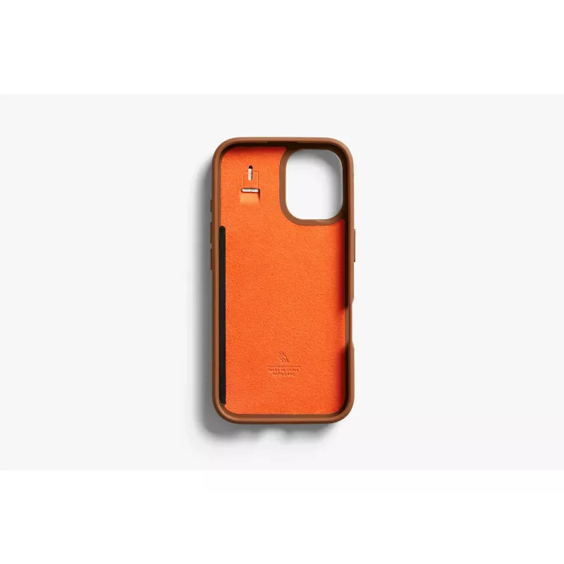 Bellroy Odinis Kortelių Dėklas „Card Case“, skirtas iPhone 16 Plus, Ruda