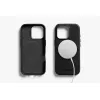 Bellroy Odinis Dėklas su Magnetine Pinigine, skirta iPhone 16 Pro, Juoda