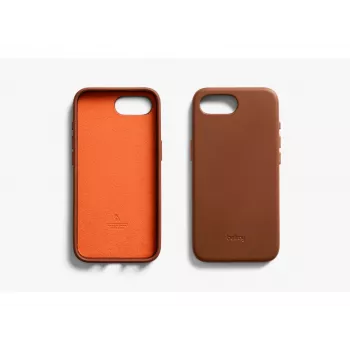 Bellroy Odinis Dėklas, skirtas iPhone 16e, Ruda