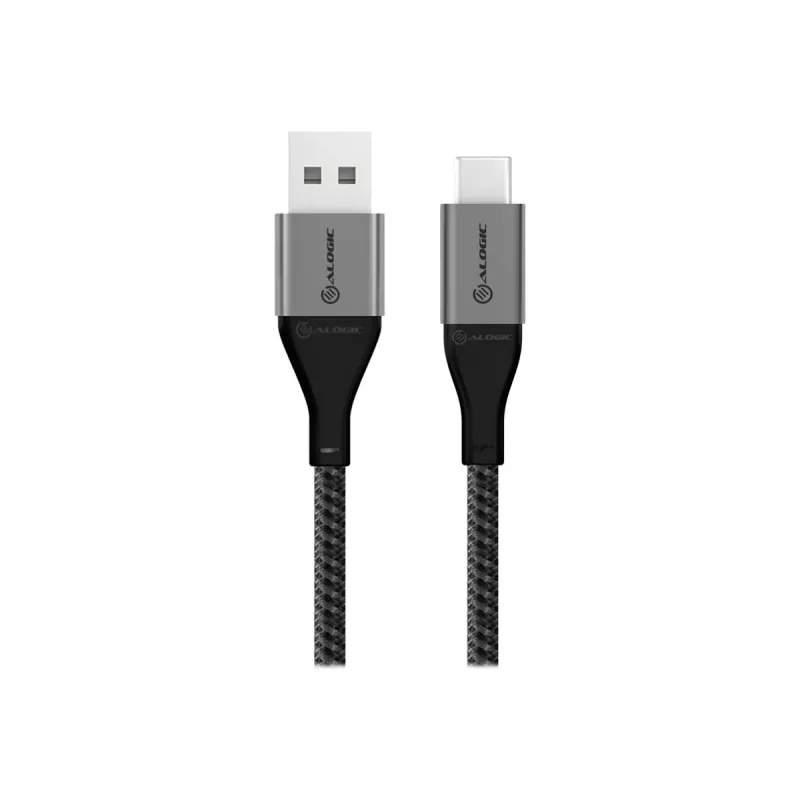 ALOGIC Super Ultra USB-C į USB-A laidas 1m Juodas