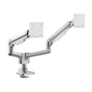 ALOGIC TIS 17-35 Dual Monitor Arm, 2 Joints, 20kg Capacity, Black