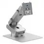 ALOGIC ASPEKT Omni Fold Stand for Mac Mini and 32 inch Monitor Silver