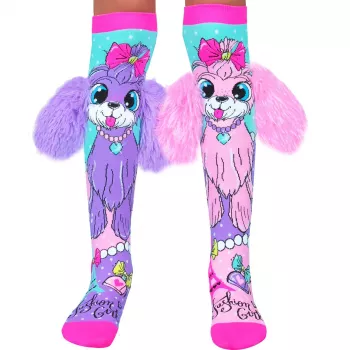 MADMIA Vaikiškos kojinės per kelius Coco In Parris Puppy 3D Plush Ears MM172
