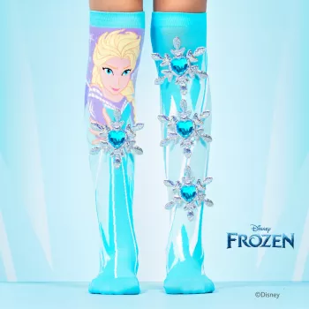 MADMIA Vaikiškos Kojinės Iki Kelių Frozen Elsa 3D Spauda - 1 Pora