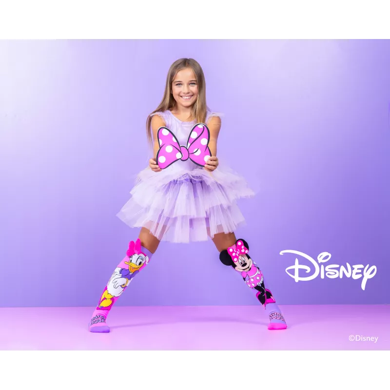 MADMIA Vaikiškos kojinės iki kelių Mickey Mouse and Friends Minnie Daisy MD007