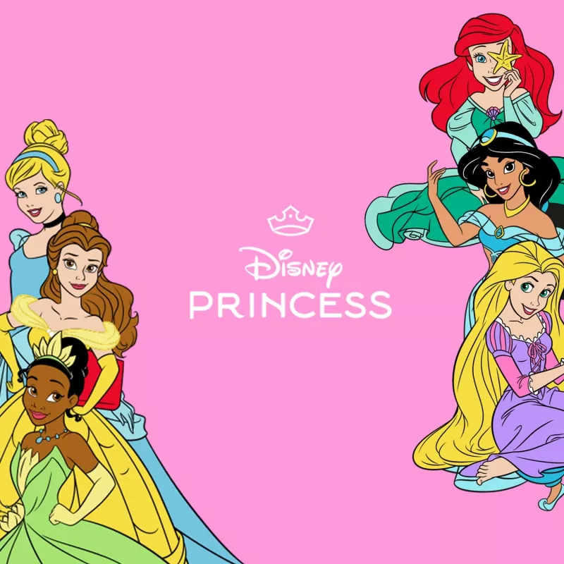 MADMIA Disney Princess 3D ilgosios vaikiškos kojinės Md028