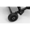 EzyRoller Classic Foot-Powered Go Kart for Kids 3-12 Years, Black