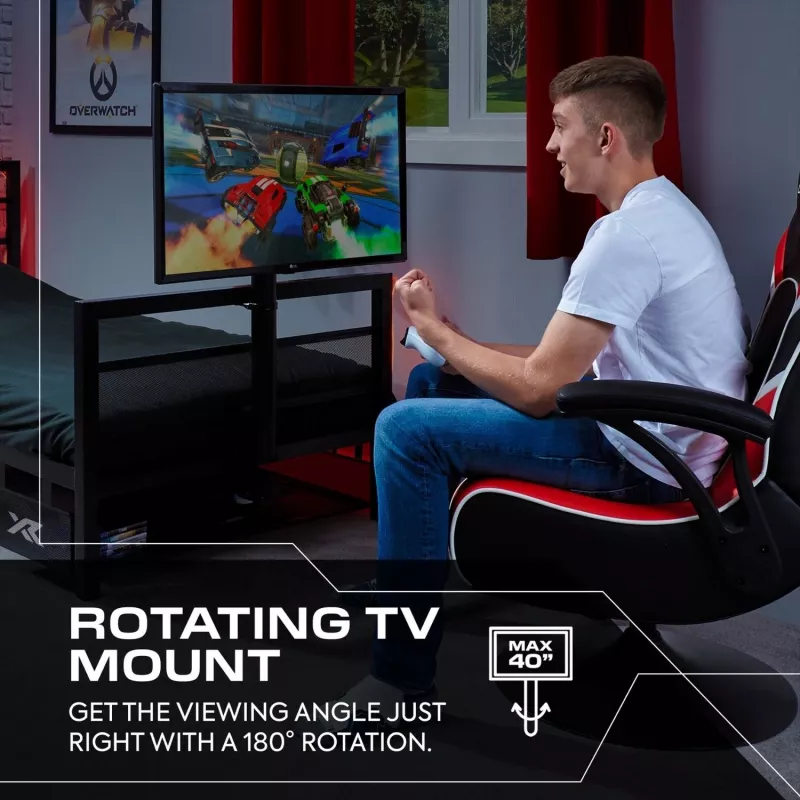XROCKER Gaming Single Bed Black