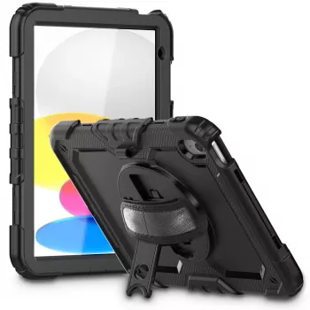 Tech-Protect Solid360 for iPad 10.9 10th Gen (2022) / iPad 11 11th Gen (2025) Black