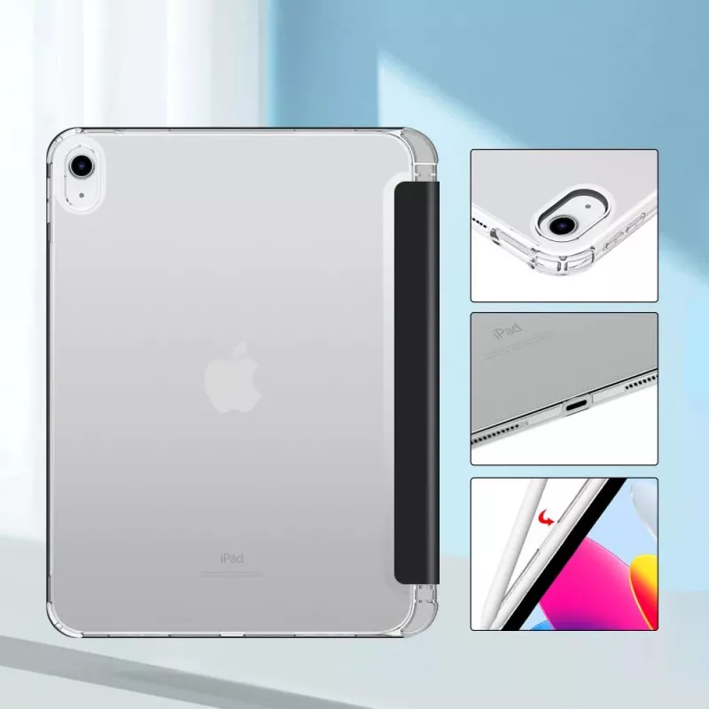 Tech-Protect SC Pen Hybrid Active Stylus, skirtas iPad 10.9 colio 2022 / 11 colio / 2025, juodas
