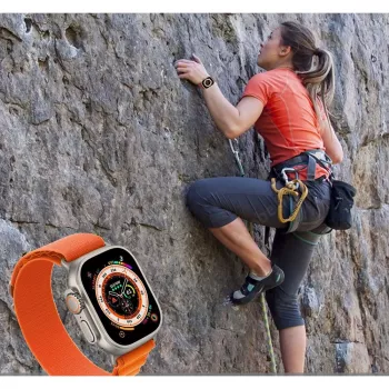 TECH-PROTECT NYLON PRO APPLE WATCH 4 / 5 / 6 / 7 / 8 / SE / ULTRA (42 / 44 / 45 / 49 MM) MILITARY GREEN