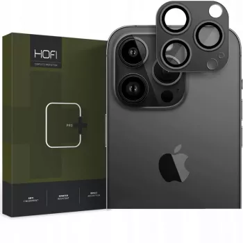 Hofi FullCam Pro+ fotoaparato objektyvo apsauga, skirta iPhone 14 Pro / 14 Pro Max - juoda