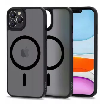 Tech-Protect MagMat MagSafe Dėklas Apple iPhone 11 Pro - Matinė Juoda