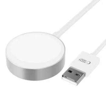 TECH-PROTECT ULTRABOOST Magnetic Charging Cable 120cm Apple Watch White