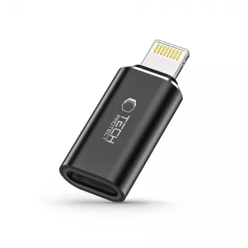 TECH-PROTECT ULTRABOOST Adapter Lightning to USB-C Black