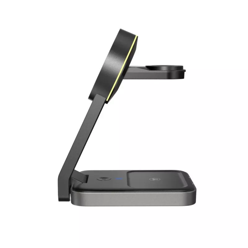 TECH-PROTECT QI15W-A28 3IN1 Magnetic MagSafe Wireless Charger Black