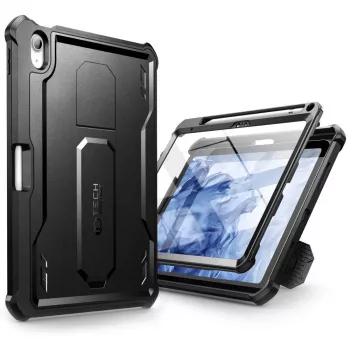 Tech-Protect Kevlar Pro Dėklas iPad 10.9 colio 2022 / iPad Air 11 colio 2025, Juodas