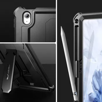 Tech-Protect Kevlar Pro Dėklas iPad 10.9 colio 2022 / iPad Air 11 colio 2025, Juodas