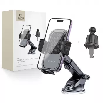 TECH-PROTECT V6 Universal Dashboard & Vent Car Mount Black