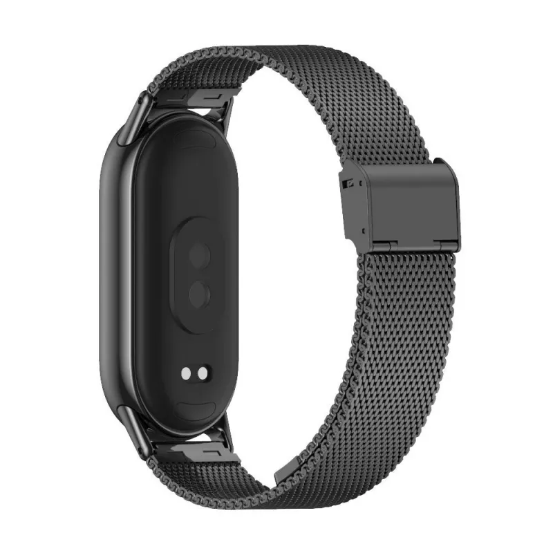 TECH-PROTECT Milanese Loop apyrankė, skirta Xiaomi Smart Band 8 / 9 / NFC - juoda